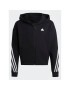 adidas Bluză Future Icons 3-Stripes IC0118 Negru Loose Fit - Pled.ro