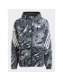 adidas Bluză Future Icons Allover Print IJ8843 Gri Regular Fit - Pled.ro