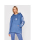 adidas Bluză Loungewear adicolor 3D Trefoil GN2948 Albastru Oversize - Pled.ro