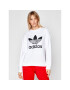 adidas Bluză Trefoil GN2961 Alb Regular Fit - Pled.ro