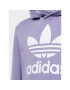 adidas Bluză Trefoil Hoodie IB9983 Violet Regular Fit - Pled.ro