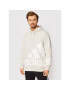 adidas Bluză Essentials Giant Logo Fleece HL6928 Bej Loose Fit - Pled.ro