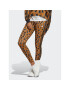 adidas Colanți Essentials 3-Stripes Animal Print Leggings IC8691 Maro - Pled.ro