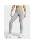 adidas Colanți Essentials 3-Stripes High-Waisted Single Jersey Leggings IC7152 Gri - Pled.ro