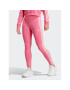 adidas Colanți Essentials 3-Stripes High-Waisted Single Jersey Leggings IC7154 Roz - Pled.ro