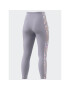 adidas Colanți Essentials 3-Stripes High-Waisted Single Jersey Leggings IC9895 Violet - Pled.ro