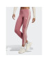 adidas Colanți Essentials 3-Stripes High-Waisted Single Jersey Leggings IC9902 Roz - Pled.ro