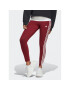 adidas Colanți Essentials 3-Stripes High-Waisted Single Jersey Leggings IC9903 Roșu - Pled.ro