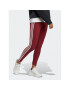 adidas Colanți Essentials 3-Stripes High-Waisted Single Jersey Leggings IC9903 Roșu - Pled.ro