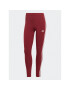 adidas Colanți Essentials 3-Stripes High-Waisted Single Jersey Leggings IC9903 Roșu - Pled.ro