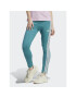 adidas Colanți Essentials 3-Stripes High-Waisted Single Jersey Leggings IL3378 Turcoaz - Pled.ro