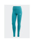 adidas Colanți ESSENTIALS HIGH-WAISTED LOGO IM2854 Albastru Tight Fit - Pled.ro