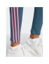 adidas Colanți Future Icons 3-Stripes Leggings IM2518 Turcoaz Regular Fit - Pled.ro