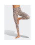 adidas Colanți Yoga Studio Clash Print 7/8 Tights HR5369 Alb - Pled.ro