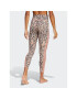 adidas Colanți Yoga Studio Clash Print 7/8 Tights HR5369 Alb - Pled.ro