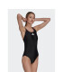 adidas Costum de baie 3 Bar Logo Swimsuit HS1747 Negru - Pled.ro