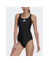 adidas Costum de baie 3 Bar Logo Swimsuit HS1747 Negru - Pled.ro