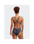 adidas Costum de baie 3-Stripes Graphic Swimsuit HS5320 Albastru - Pled.ro