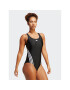 adidas Costum de baie 3-Stripes Swimsuit IB5986 Negru - Pled.ro