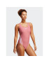 adidas Costum de baie 3-Stripes Swimsuit IB5993 Roz - Pled.ro