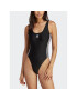 adidas Costum de baie Adicolor 3-Stripes Swimsuit HS5391 Negru Slim Fit - Pled.ro