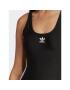 adidas Costum de baie Adicolor 3-Stripes Swimsuit HS5391 Negru Slim Fit - Pled.ro