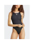 adidas Costum de baie Adicolor Rib Swimsuit HS5395 Negru - Pled.ro