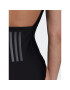 adidas Costum de baie Iconisea 3-Stripes Swimsuit HI1082 Negru Fitted Fit - Pled.ro