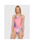 adidas Costum de baie Melbourne Print 3-Stripes HA6006 Roz - Pled.ro