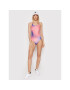 adidas Costum de baie Melbourne Print 3-Stripes HA6006 Roz - Pled.ro