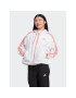 adidas Geacă BSC 3-Stripes Wind Jacket HT8752 Alb Loose Fit - Pled.ro