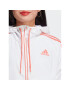 adidas Geacă BSC 3-Stripes Wind Jacket HT8752 Alb Loose Fit - Pled.ro