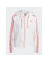 adidas Geacă BSC 3-Stripes Wind Jacket HT8752 Alb Loose Fit - Pled.ro