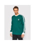 adidas Longsleeve adicolor Classics 3-Stripes HE9533 Verde Slim Fit - Pled.ro