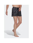 adidas Pantaloni scurți pentru înot Logo Print CLX Swim Shorts Very Short Length HT4345 Negru Regular Fit - Pled.ro