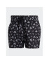 adidas Pantaloni scurți pentru înot Logo Print CLX Swim Shorts Very Short Length HT4345 Negru Regular Fit - Pled.ro