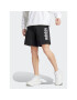 adidas Pantaloni scurți sport All SZN Fleece Graphic Shorts IC9792 Negru Regular Fit - Pled.ro