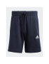 adidas Pantaloni scurți sport Essentials French Terry 3-Stripes Shorts IC9436 Albastru Regular Fit - Pled.ro