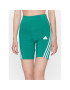 adidas Pantaloni scurți sport Future Icons 3-Stripes Bike Shorts IC0528 Verde Slim Fit - Pled.ro