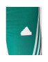 adidas Pantaloni scurți sport Future Icons 3-Stripes Bike Shorts IC0528 Verde Slim Fit - Pled.ro