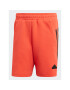 adidas Pantaloni scurți sport Future Icons 3-Stripes Shorts IB7721 Roșu Regular Fit - Pled.ro