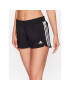 adidas Pantaloni scurți sport Pacer 3-Stripes Woven Shorts GH8146 Negru Regular Fit - Pled.ro