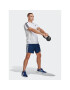 adidas Pantaloni scurți sport Train Essentials Piqué 3-Stripes Training Shorts IB8112 Albastru Regular Fit - Pled.ro