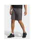 adidas Pantaloni scurți sport Train Essentials Piqué 3-Stripes Training Shorts IB8245 Gri Regular Fit - Pled.ro