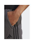 adidas Pantaloni scurți sport Train Essentials Piqué 3-Stripes Training Shorts IB8245 Gri Regular Fit - Pled.ro