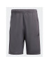 adidas Pantaloni scurți sport Train Essentials Piqué 3-Stripes Training Shorts IB8245 Gri Regular Fit - Pled.ro