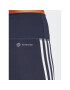 adidas Pantaloni scurți sport Training Essentials 3-Stripes High Waist Thighs Bleumarin Regular Fit - Pled.ro