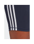 adidas Pantaloni scurți sport Training Essentials 3-Stripes High Waist Thighs Bleumarin Regular Fit - Pled.ro