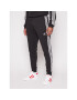 adidas Pantaloni trening 3-Stripes GN3458 Negru Fitted Fit - Pled.ro