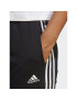 adidas Pantaloni trening Essentials 3-Stripes French Terry Cuffed Joggers IC8770 Negru Slim Fit - Pled.ro